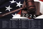 92112-Q<br>2023 Legal Calendar