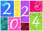93208-Q<br>Brightly Colored 2024