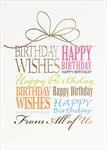 93259-R<br>A Gift of Birthday Greetings