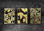 AA2130-S<br>Dark Berry Triptych