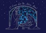 AA2622-Q<br>Stained Glass Adoration