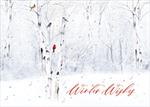 AA3219-R<br>Winter Birdland