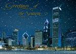 CA4162-Q<br>Chicago Winter Night