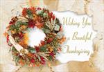 3192-P<br>Thanksgiving Wreath