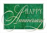 3997-N<br>Anniversary Greetings on Textured Green